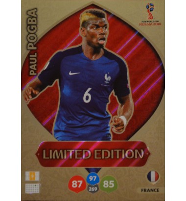 WORLD CUP 2018 RUSSIA Limited Edition Paul Pogba (France)